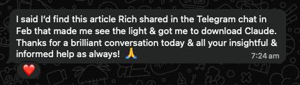 Testimonial from Claire, Sovereign Soul community member